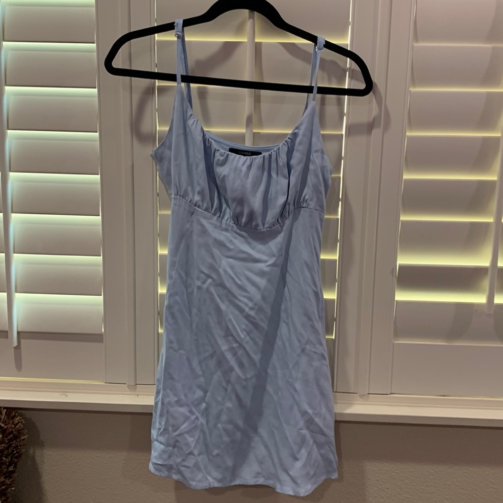 Sky Blue Bodycon Cami Dress